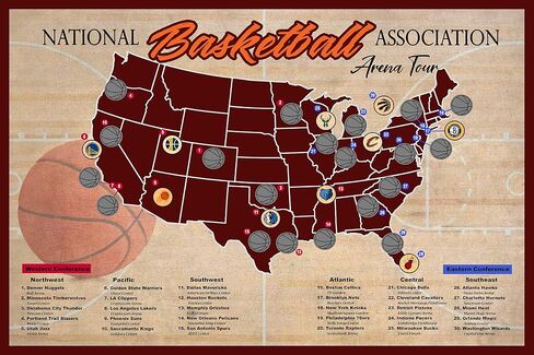 Pro Baseball Stadium Scratch Off Map; Ballpark Stadium Bucket List Poster; Baseball Stadium Travel Poster; Baseball Gift; Baseball Fan Gift in Saudi Arabia