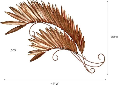 Touch of Class Revival Wall Sculpture Copper in Saudi Arabia