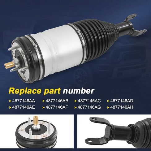 استبدال حقيبة Spring Spring Air Air لـ Dodge RAM 1500 2013-2018،1500 Classic 2019-2020 شاحنات بيك آب خلف اليسار واليمين امتصاص الهواء 48777136AA 68248948AA in Kuwait