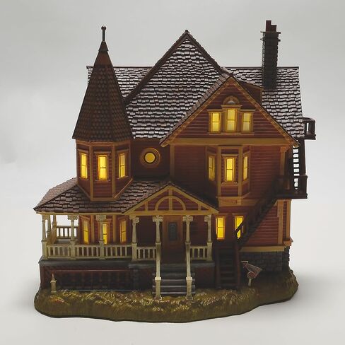 Department 56 Fright Avenue Village Coraline The Pink Palace Apartments Lit Building and Fompure ، 8.75 Int ، Multicolor in Saudi Arabia