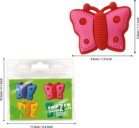 Deluxebase Erazer Buddies - Sea Turtle from Rubber Eraser Stationary Set for School. Novelty and Cute Erasers for School and Office Desk Accessories. Great Turtle School Supplies and Party Favors. in Saudi Arabia