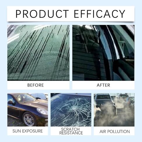 2PCS CAR ADVACTION CAR EACK-Facting Clating Racher ، 2025 New Equip Effect Coating Actor ، Car Scratch Wax Smoolless Washless ، 3 in 1 High Protect in Kuwait