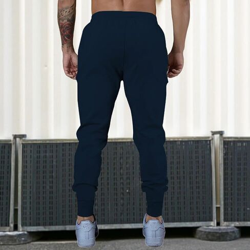 رجال الركض النحيف Slimpants Spotpants تمرين صالة رياضية يدير السراويل الرياضية تدريبات مسبقة مدببة in Saudi Arabia