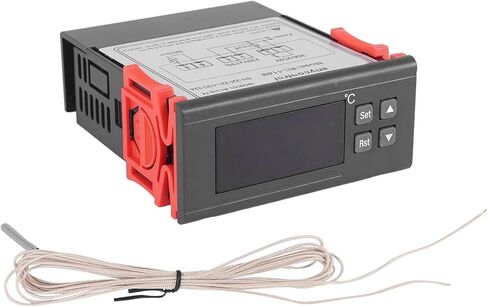 N84R 220V/30A وحدة التحكم في درجة الحرارة الرقمية RC -114M ترحيل ترحيل ترحيل -30 ~ 300 درجة مع مستشعر NTC in Saudi Arabia