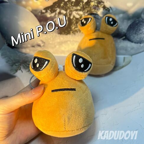 2pcs حزينة أفخم سلاسل المفاتيح الغريبة ، لعبة شخصية حزينة العاطفة plushie الأجنبي سلسلة مفاتيح ، حشو حقيبة الحيوانات الحلقة الرئيسية in Saudi Arabia