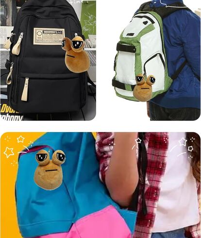 2pcs حزينة أفخم سلاسل المفاتيح الغريبة ، لعبة شخصية حزينة العاطفة plushie الأجنبي سلسلة مفاتيح ، حشو حقيبة الحيوانات الحلقة الرئيسية in Saudi Arabia