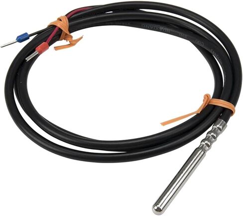 FTARP03 NTC 1m PVC Cable Stainless Steel Waterproof Probe 10K 3K Resistance RTD Temperature Sensor(10K 3435 B 5x50mm pb) in Saudi Arabia