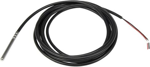 FTARP03 NTC 1m PVC Cable Stainless Steel Waterproof Probe 10K 3K Resistance RTD Temperature Sensor(10K 3435 B 5x50mm pb) in Saudi Arabia