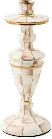 MACKENZIE-CHILDS Courtly Check Medium Pillar Candlestick in Saudi Arabia