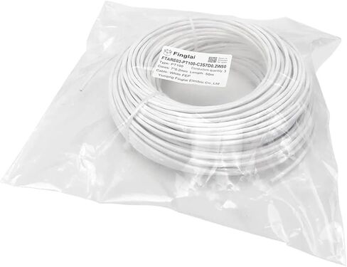 ftare03 50m 3 * 7 * 0.2mm PT100 RTD FEP امتداد سلك سلك كابل سلك لمستشعر درجة الحرارة in Saudi Arabia