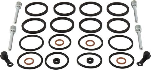 جميع كرات السباق في السباق ، مجموعة Rebuild Kit 18-3169 متوافقة مع/استبدال Honda CB1100 2013-2014 ، CBR600RR 2003-2004 ، CBR954RR 2003 ، VTR1000SP 2002-2006 in Kuwait