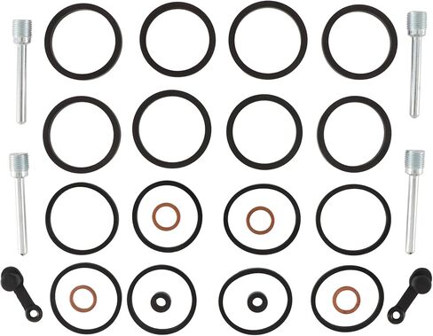 جميع كرات السباق في السباق ، مجموعة Rebuild Kit 18-3169 متوافقة مع/استبدال Honda CB1100 2013-2014 ، CBR600RR 2003-2004 ، CBR954RR 2003 ، VTR1000SP 2002-2006 in Kuwait