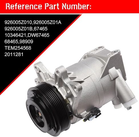 ضاغط تكييف الهواء Cciyu لـ N-issan Murano Quest 3.5L 2003-2007 يستبدل ضاغط التيار المتردد CO 10863JC للسيارة in Saudi Arabia