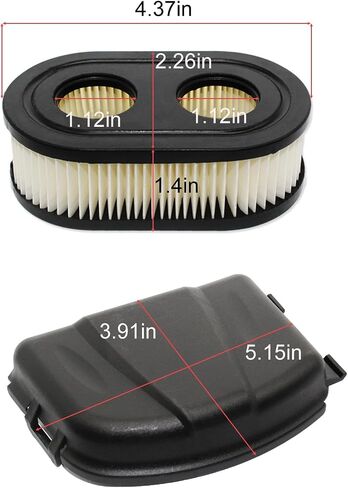 LC221A 20339 CARBURETOR AIR FILTER تغطية متوافقة مع HUSQVARNA LC121P HU625AWD HU675HWT 5521P LC221A H HU725AWDHQ LC221FHE HU675AWD HU550FH LC153 in Kuwait