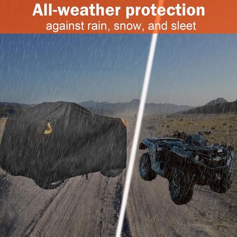 ATV غطاء مقاوم للماء - غلاف Wheeler 4 Wheeler Cover طوال الموسم غطاء رباعي الطقس مع الإبزيم لأربعة Wheeler UV Protect in Kuwait