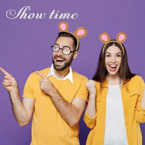 2pcs هالوين chipmunk ملحقات أزياء أزياء Aardvark بما في ذلك الأذنين رؤساء رؤساء الأسود لمستلزمات تأثيري in Saudi Arabia