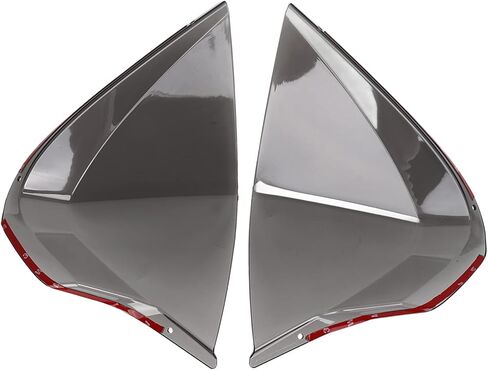 Motorcycle Leg Guard Wind Deflector for PCX 160 2021-2022, Leg Wind Deflector Accessory, Durable Resin, Smoky Gray, Fitment Kit in Saudi Arabia