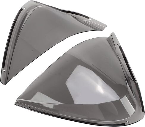 Motorcycle Leg Guard Wind Deflector for PCX 160 2021-2022, Leg Wind Deflector Accessory, Durable Resin, Smoky Gray, Fitment Kit in Saudi Arabia
