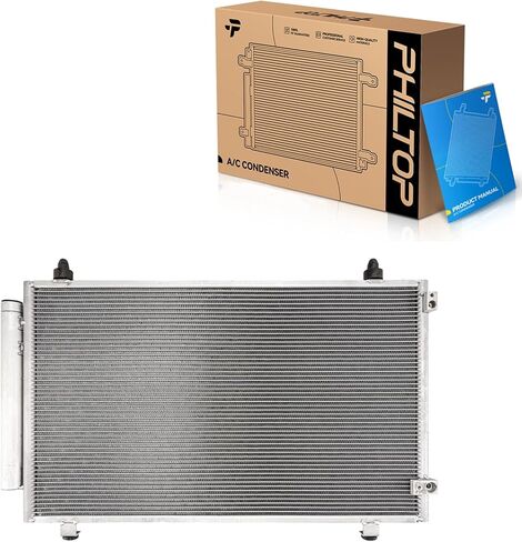 مكثف الهواء Philtop A/C لـ Toyota Corolla 2005 2006 2007 2008 لـ Toyota Matrix 2005 2006 2007 2008 يحل محل# TO3030201،8845002261،8845002260،3299 in Saudi Arabia