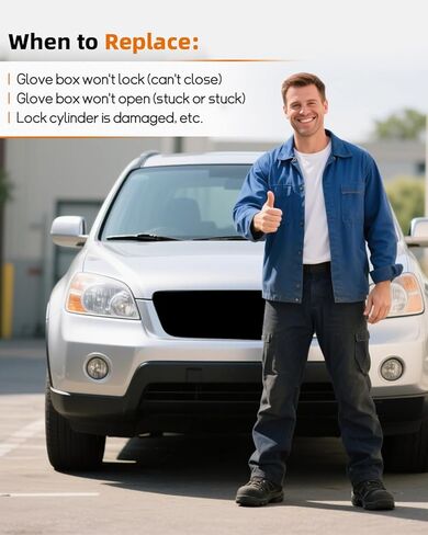 مجموعة قفل القفازات 77540-S9A-G01ZA FIT لـ Honda CR-V 2002-2006 ، Element 2003-2007 ، 77540S9AG01ZA ، Black in Kuwait