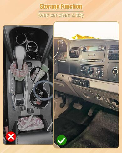 Replace 5C3Z-2513546-DC Glove Box Storage Dash Cubby, Grey Box Utility Less Housing Compatible with Ford Super Duty Medium Flint 2005 2006 2007 in Saudi Arabia