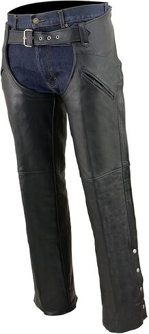 Milwaukee Leather Men للرجال المبطن حراريًا متميزًا للدراجات النارية ، فصول الدراجات النارية الفاصلة - صغيرة - صغيرة in Saudi Arabia