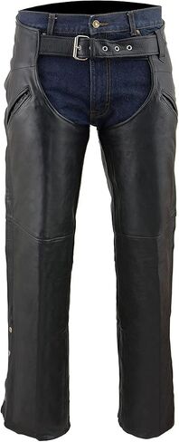 Milwaukee Leather Men للرجال المبطن حراريًا متميزًا للدراجات النارية ، فصول الدراجات النارية الفاصلة - صغيرة - صغيرة in Saudi Arabia