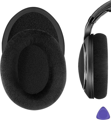 وسائد أذن بديلة من القطيفة المريحة من Geekria لسماعات Sennheiser HD598، HD598SE، HD598CS، HD595، HD599، HD599 SE، وسائد أذن لسماعات الرأس، وأجزاء إصلاح غطاء أكواب الأذن (بني) in Kuwait