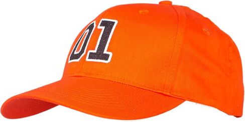 Dukes of Hazzard 01 Orange Diball Cap Cap (البالغين ، قابلون للتعديل) in Saudi Arabia