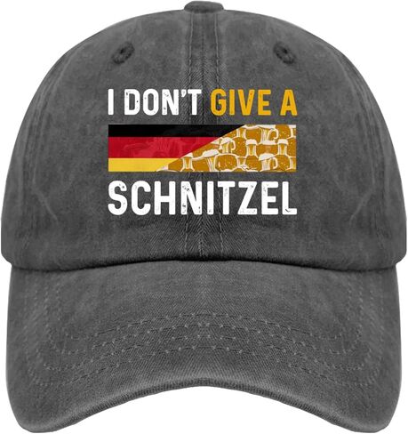 I Don't Give A Schnitzel German Beer Wurst Funny Oktoberfest Hat Women Trendy Mesh Hat for Summer in Kuwait