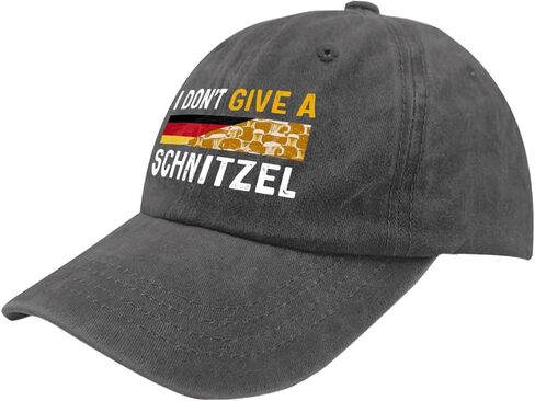 I Don't Give A Schnitzel German Beer Wurst Funny Oktoberfest Hat Women Trendy Mesh Hat for Summer in Kuwait