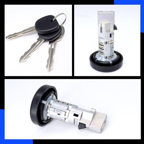 924-796 Ignition Switch Lock Cylinder with 3 Keys Compatible with 2007-2014 Chevy Silverado1500 2500 3500 Suburban Tahoe Avalanche GMC Sierra Yukon Denali Express Savana Cadillac Buick (No Chip) in Saudi Arabia