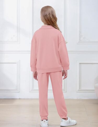 فتيات 2 قطعة من النوع الثقيل والرواط العرقات مجموعة المسارات الطويلة للأكمام الطويلة للبنات. in Kuwait