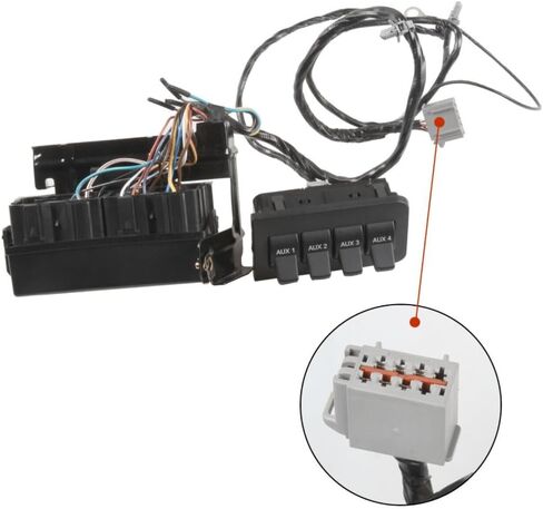 Auxiliary Dash Upfitter Switch for Ford for F250 Superduty 2011-2016 for F350 Superduty 2011-2016 for F450 Superduty 2011-2016 for F550 Superduty 2011-2016 Super Duty BC3Z14A303B in Saudi Arabia