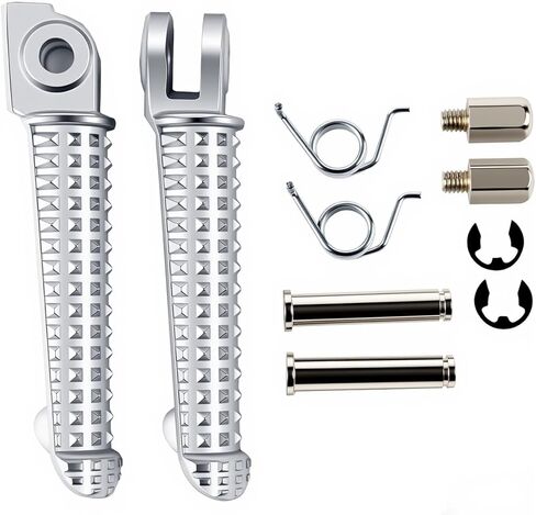 Footpegs New Black Front Footrests Foot Pegs For Yamaha YZF R6 1999-2017 R6S 2003-2008 in Saudi Arabia