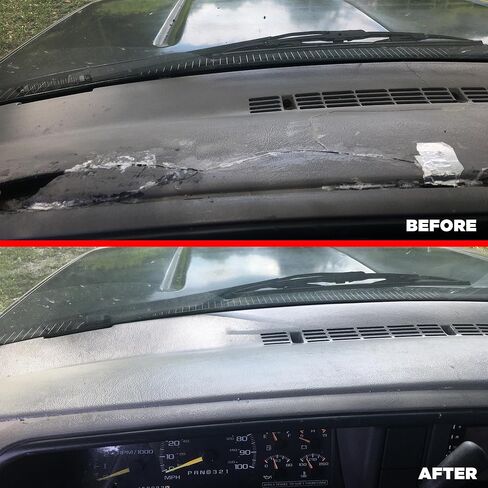 غطاء DASH المصبوب على مدسشكين متوافق مع 1997-2000 C1500 K1500 Tahoe Suburban Yukon & 1997-2000 Escalade باللون الرمادي المتوسط-مصنوع في الولايات المتحدة الأمريكية in Kuwait
