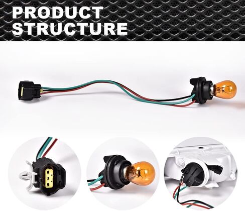 PIT66 Front Bumper Turn Signal Lights, Compatible with Mazda MX-5 Miata 1990 1991 1992 1993 1994 1995 1996 1997 W/Bulbs Clear Lens 8BN151060 8BN151070 Halogen Clear Lens in Saudi Arabia