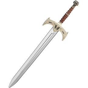 King Arthur Toy Sword,35" Medieval Longsword,Plastics Sword,Medieval Knight Costume Accessories for Renaissance Props in Kuwait