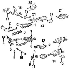 Mercedes-Benz 140 492 02 45, Exhaust Flange in Kuwait