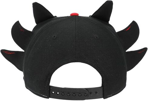Bioworld Sonic The Hedgehog Big Face Shadow Snapback Hat with 3D Ears & Quills Black in Saudi Arabia