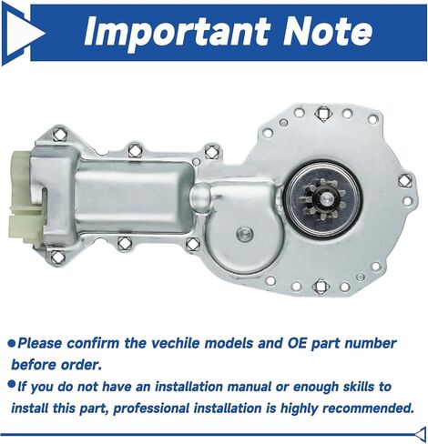 Power Window Lift Motor Front Left & Right Side Compatible with Astro 1985-2001, Camaro 1993-2002, GMC Safari 1985-2001, Pontiac Firebird 1993-2002, Replace 88960088 742-101 in Saudi Arabia