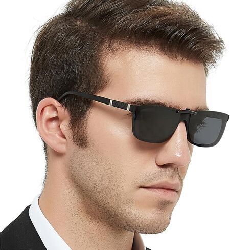 OCCI CHIARI Mens Rectangle Eyewear Frame Full-Rim Non-prescription Clear Optical Glasses in Saudi Arabia