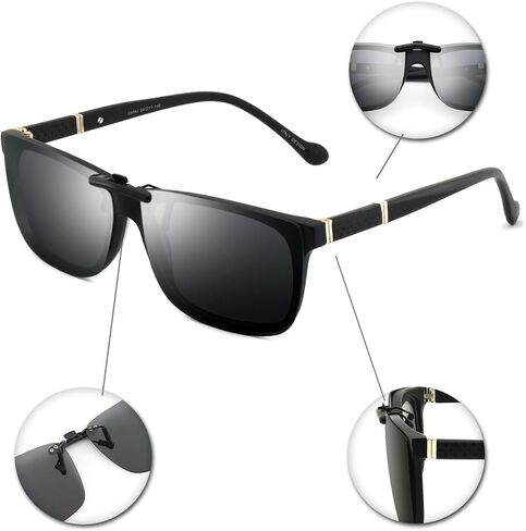 OCCI CHIARI Mens Rectangle Eyewear Frame Full-Rim Non-prescription Clear Optical Glasses in Saudi Arabia