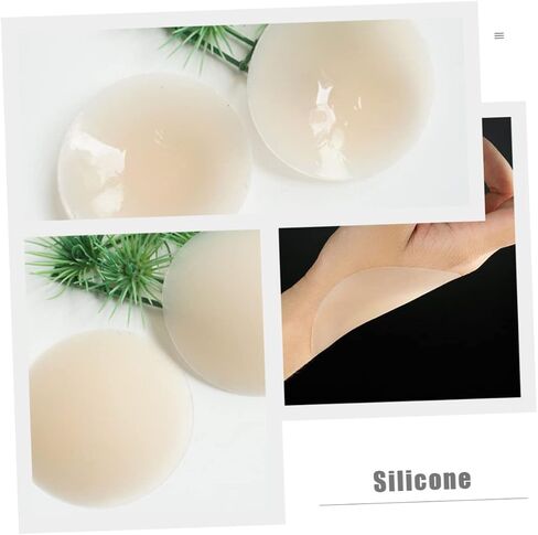 SAFIGLE Ultra Thin Silicone Nipple Covers for Women Breast Pasties Comfortable Invisible Design for Dresses in Saudi Arabia