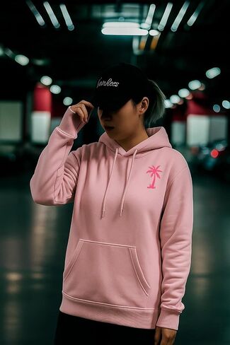 هوديس رسومات النخيل للنساء جونيورز جونيورز الجمالية Y2K Sweatshirts الزي preppy in Kuwait