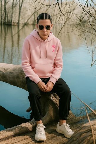 هوديس رسومات النخيل للنساء جونيورز جونيورز الجمالية Y2K Sweatshirts الزي preppy in Kuwait