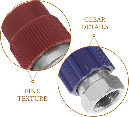 Retrofit Fitting Adapter Kit 1/4 SAE Thread Adapter Air Conditioning Conversion Kit in Saudi Arabia