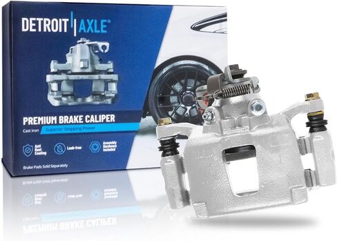 ديترويت المحور-الفرجار الخلفي الأيسر للفرامل للفترة 2012-2016 Chrysler Town & Country 2012-2020 Dodge Grand Caravan 2014-2015 Ram C/V ، الفرجار الجانبي السائق مع استبدال قوسين in Saudi Arabia