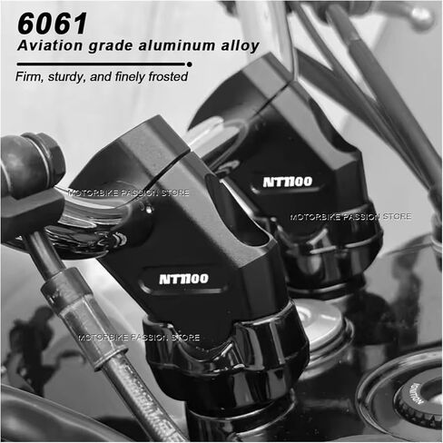 for Ho&nda NT1100 NT 1100 Nt1100 2023 Motorcycle Handlebar Riser Bar Mount Handle Heightening Clamp Pit Motorbike Accessories Moto Risers in Saudi Arabia