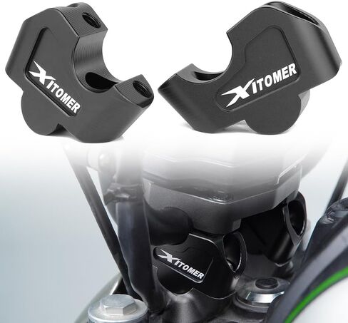ناهدات مقود Xitomer متوافقة مع Vulcan S 650 VN650 / ABS 2015-2025 FIT FOR FULCAN S 650 VN650 CAFE ABS 2020-2025 REVENTEN in Saudi Arabia